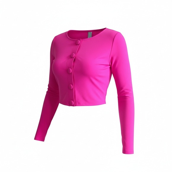 Antonio Melani Pink Swim Cardigan - Size Medium (M) NWT - Picture 2 of 3